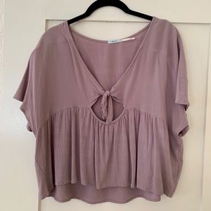 Urban Outfitters lavender blouse